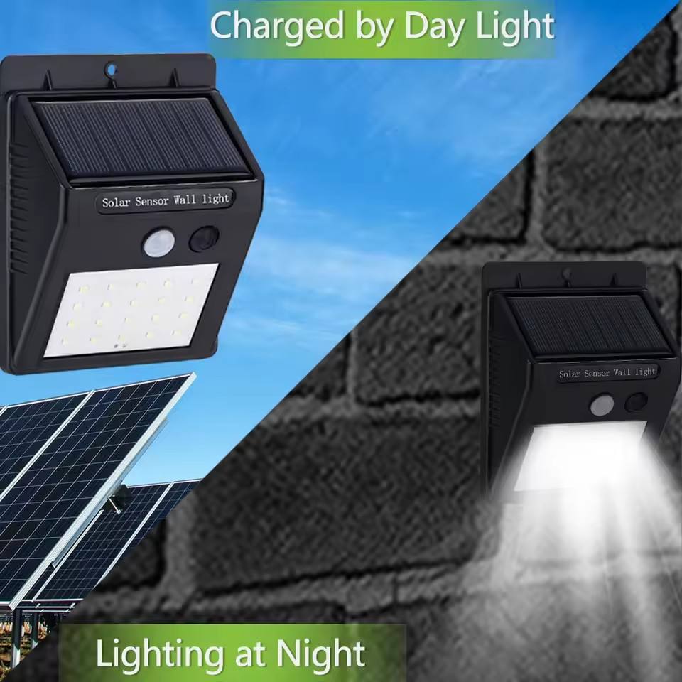 Solar sensor light